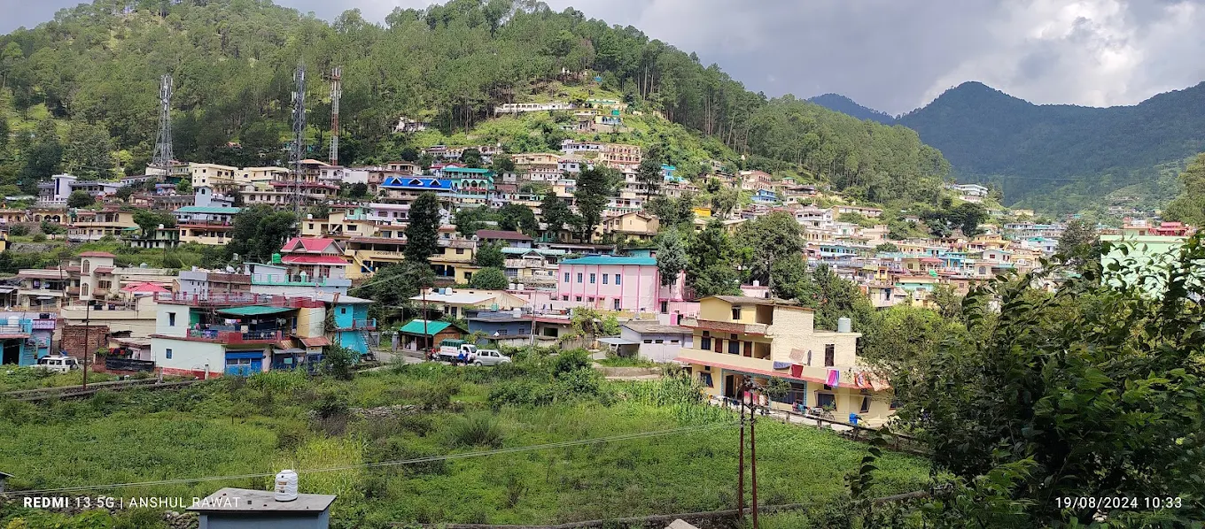 Purola town landscape
